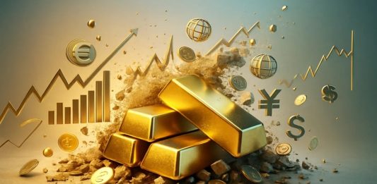 Vàng tiến sát 4.900 USD/oz, mục tiêu 7.000 USD/oz gây chú ý giới đầu tư